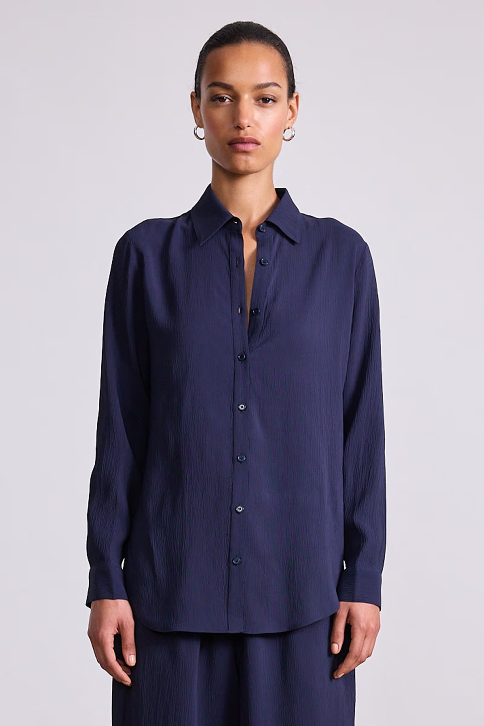 Apiece Apart Sodi Wrap Button Up Top