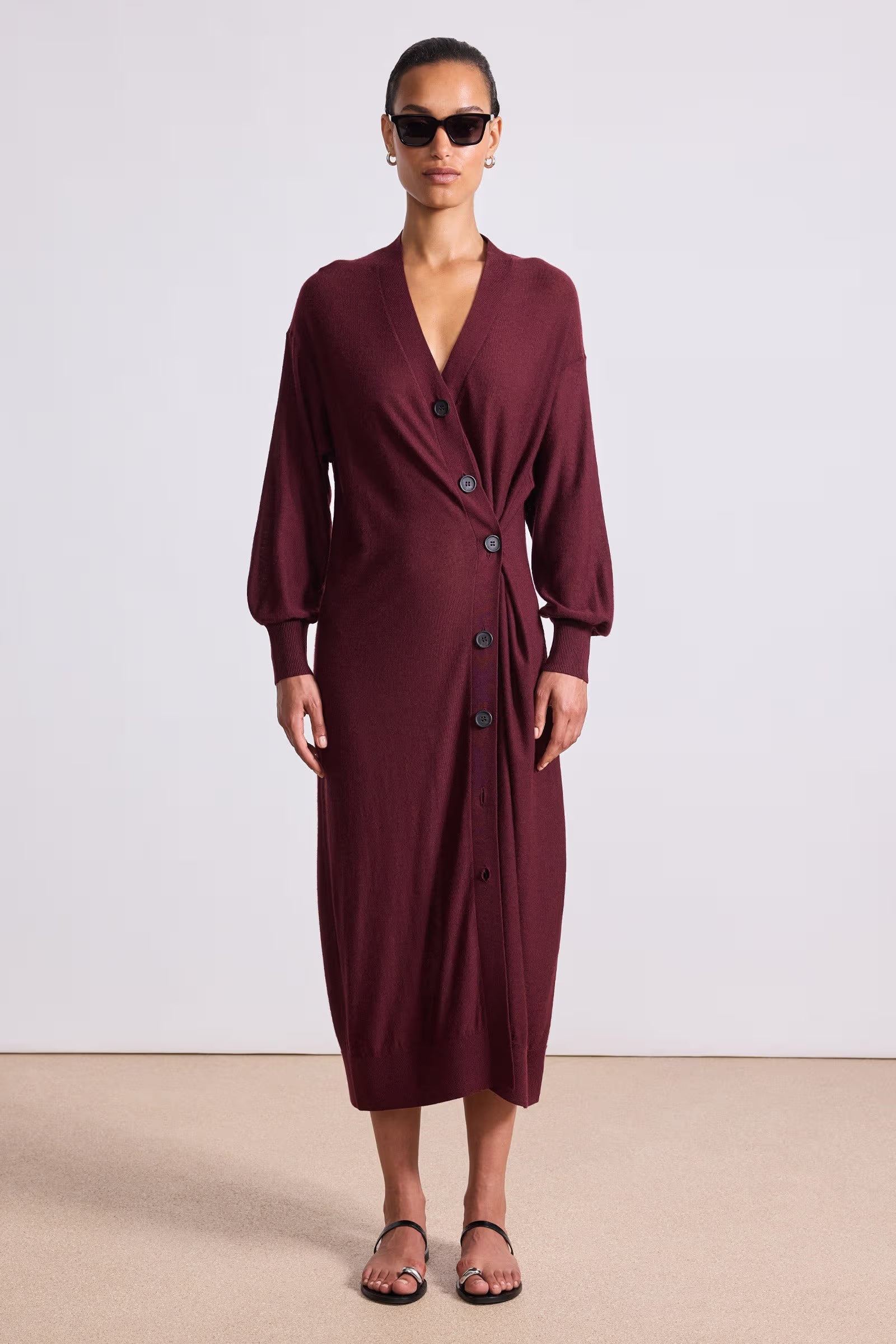 Apiece Apart Drippy Cardi Dress 7376BMW