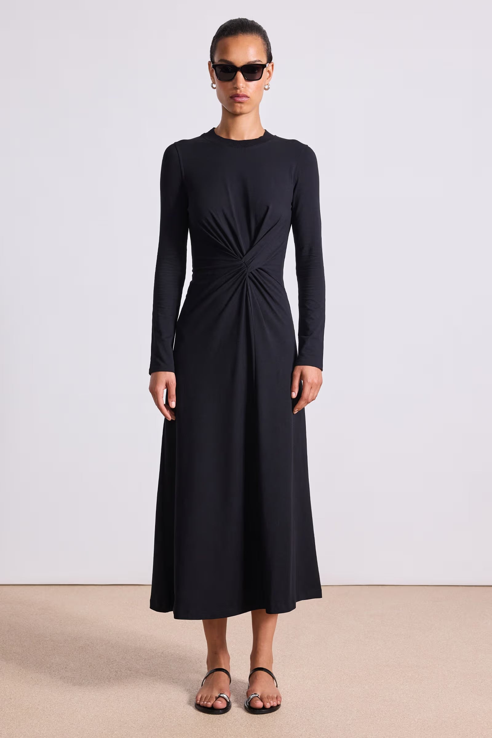 Apiece Apart Long Sleeve Volta Dress 2789SJE