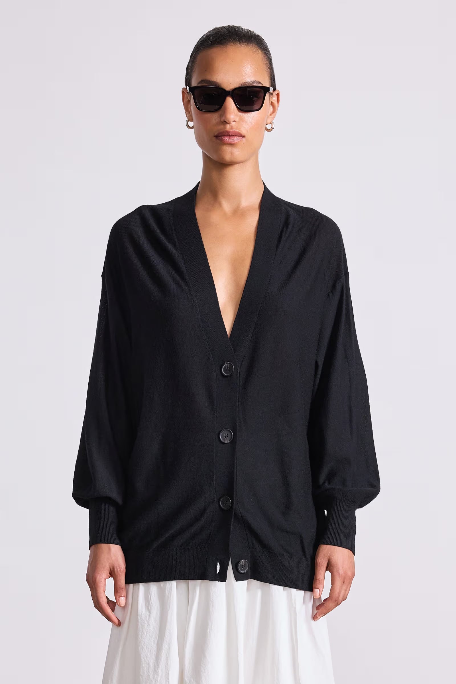 Apiece Apart Drippy Tissue Cardigan 7338BMW