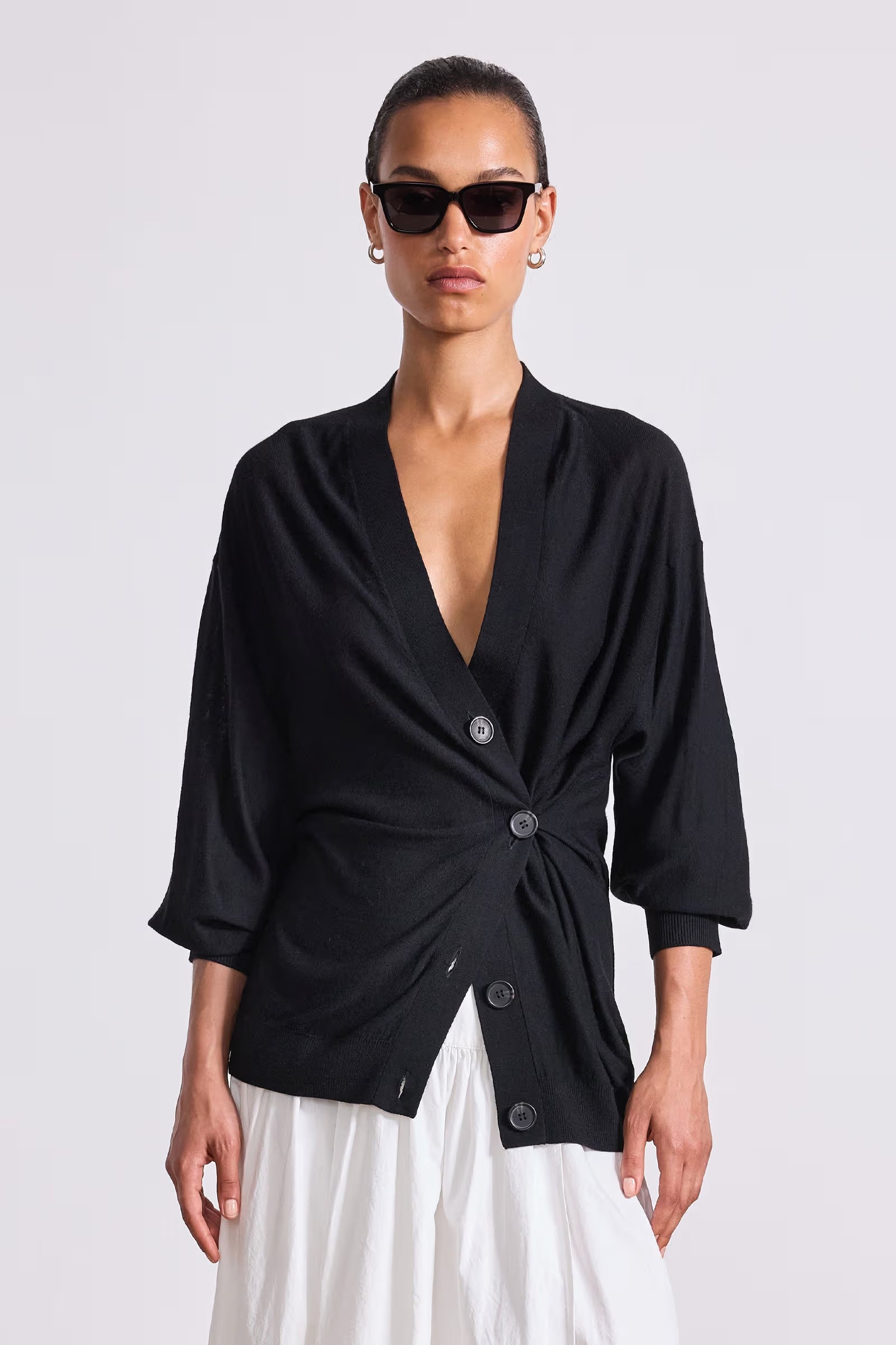 Apiece Apart Drippy Tissue Cardigan 7338BMW