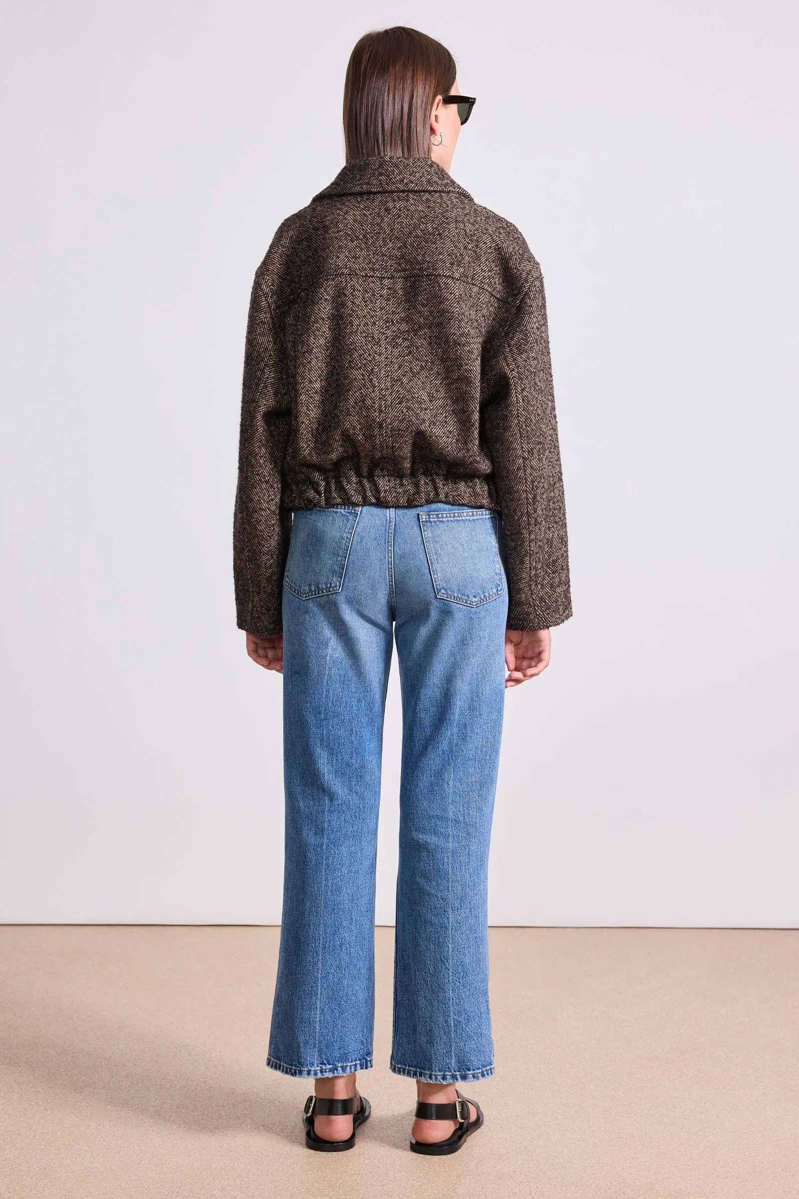 Apiece Apart Ria Cropped Back Jacket 5032THO