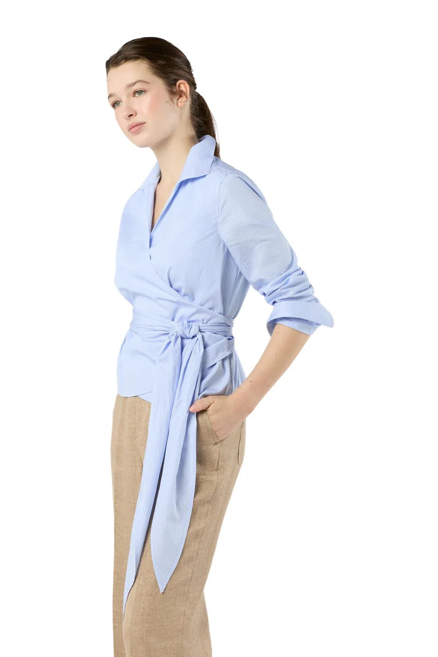 Ann Mashburn Hilary Wrap Top