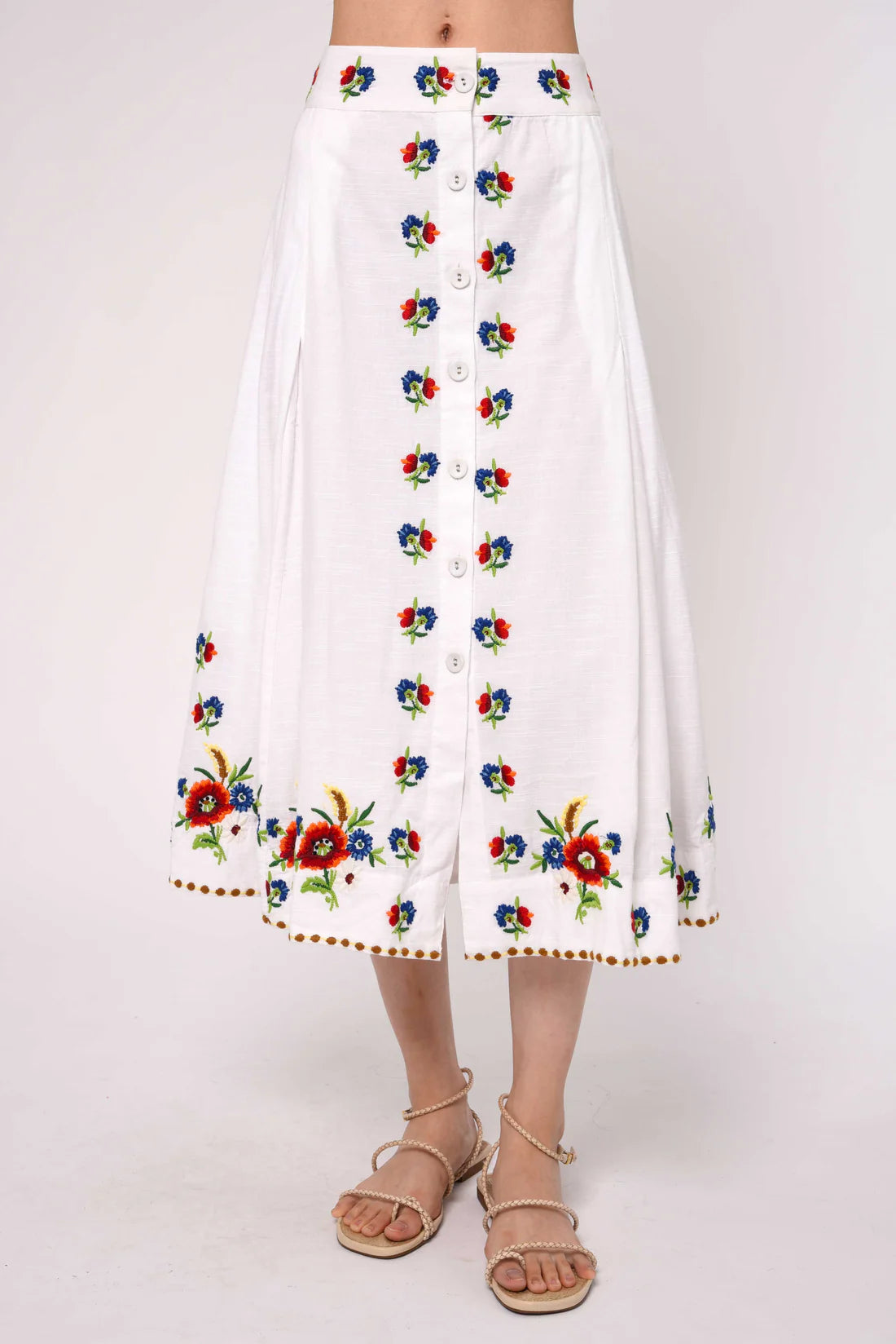 Love the Label Berri Midi Skirt