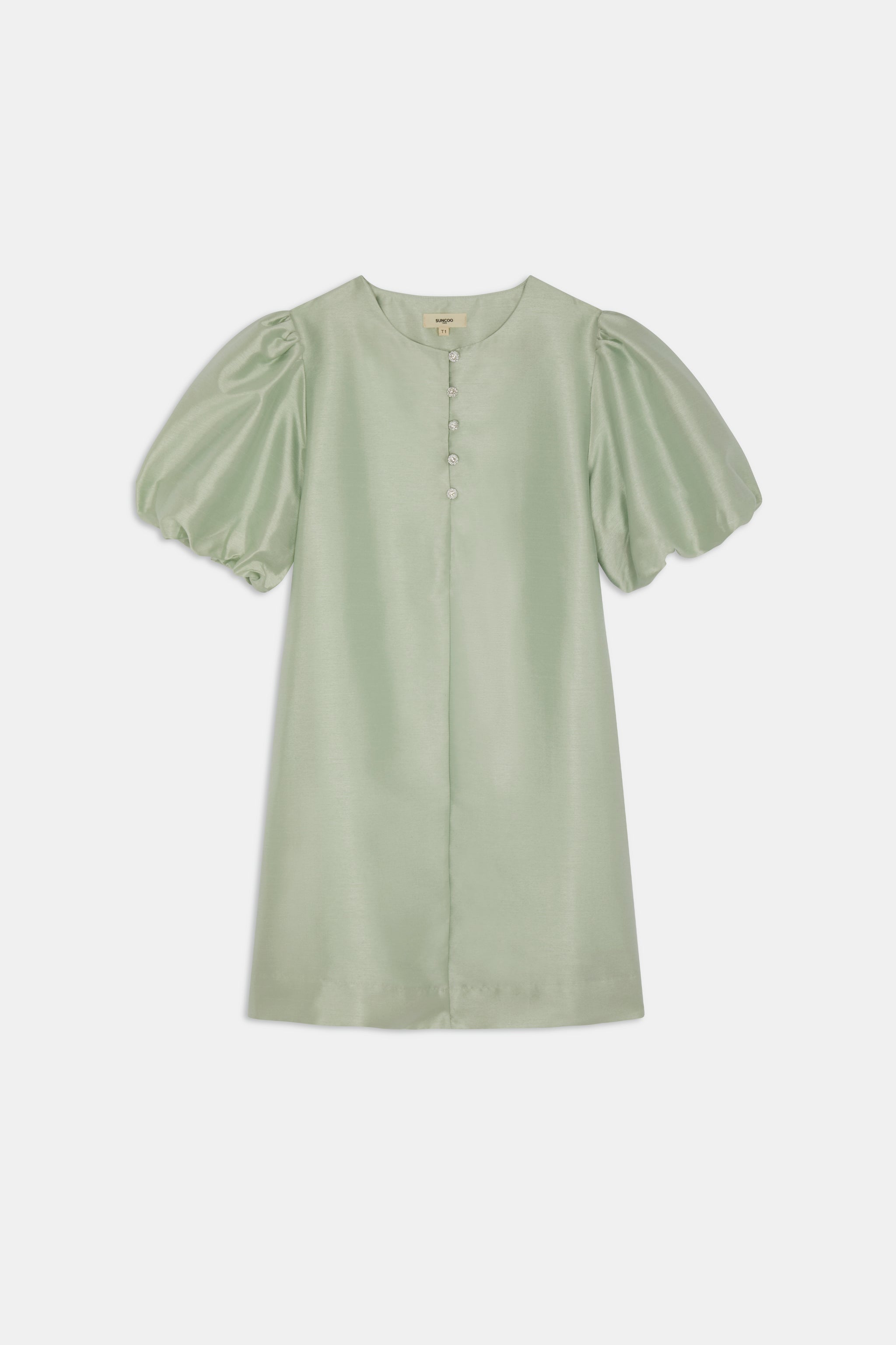 suncoo dress green SUNCOO Come Dress