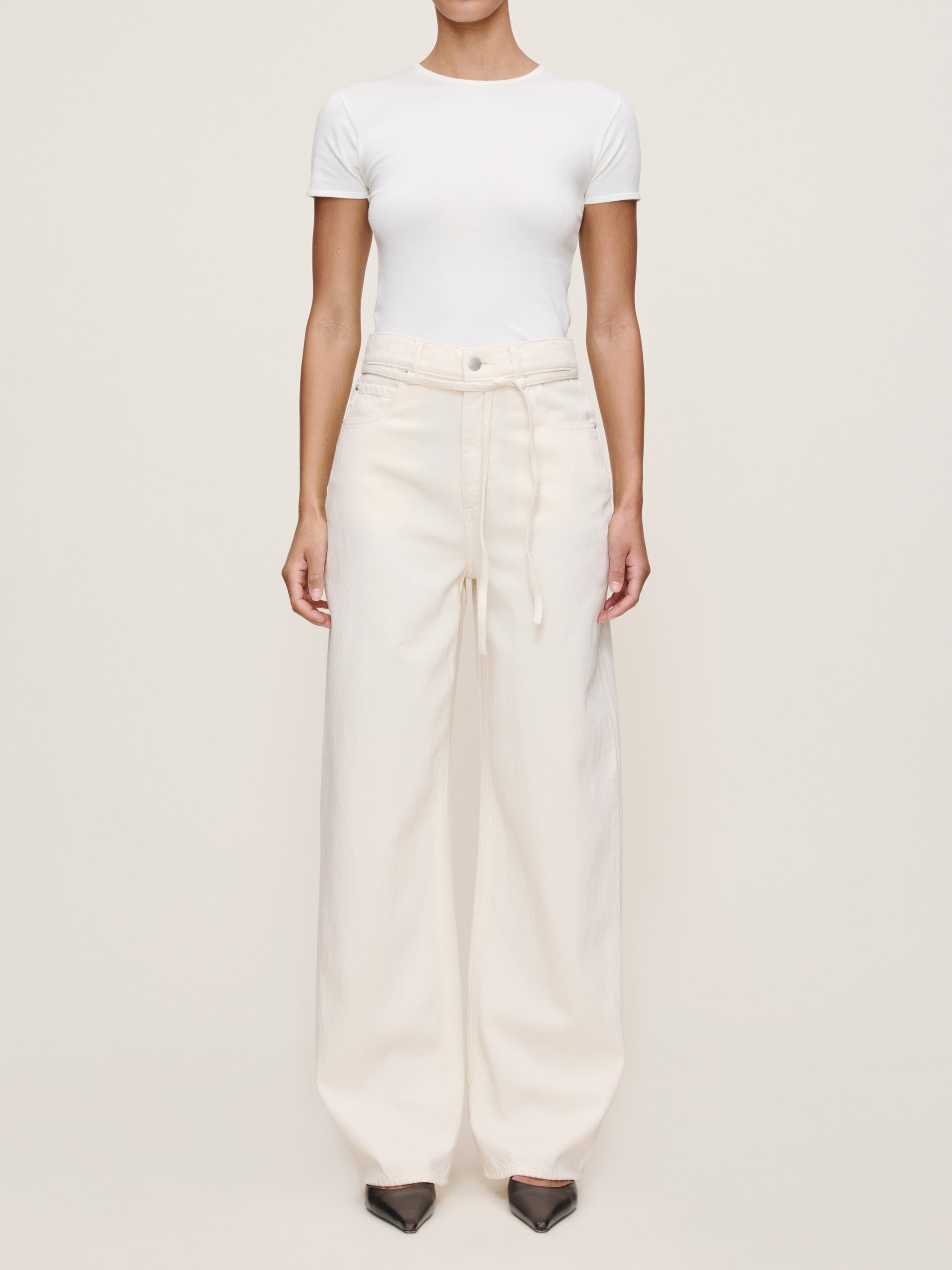 DL1961 Casie Relaxed Wide Leg 31" Jeans