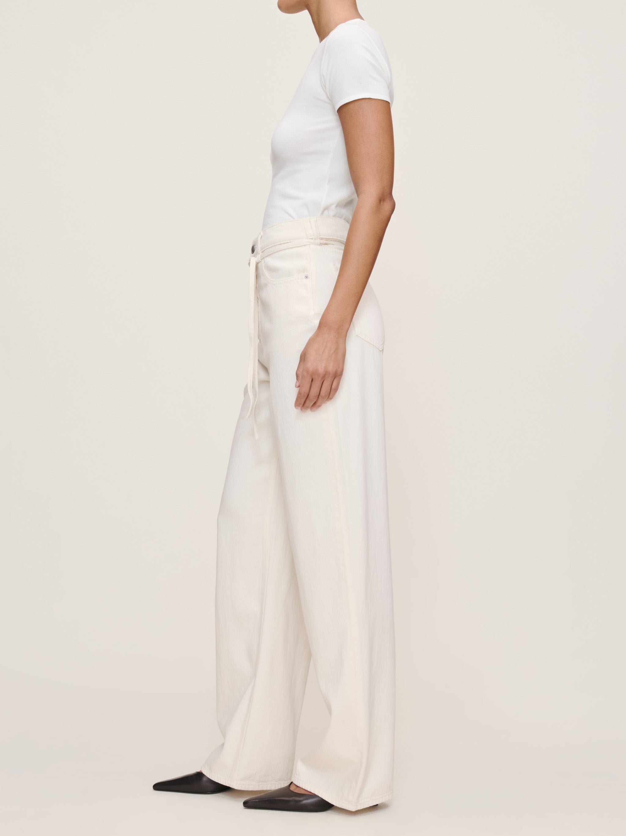 DL1961 Casie Relaxed Wide Leg 31" Jeans