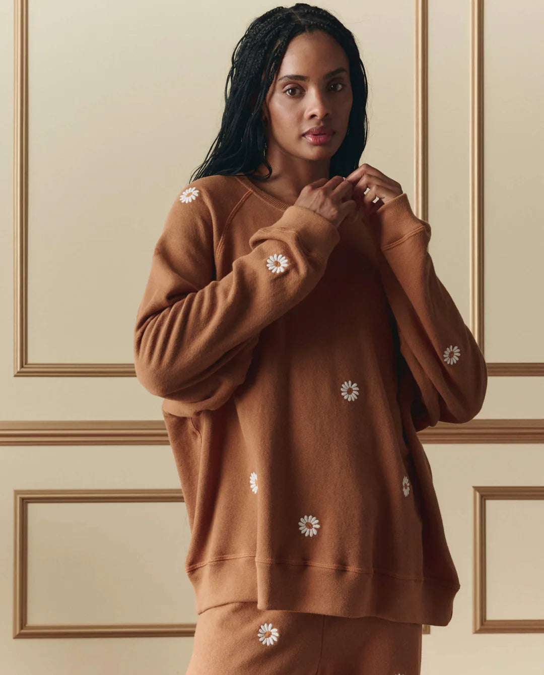 The Great Slouch Daisy Sweatshirt