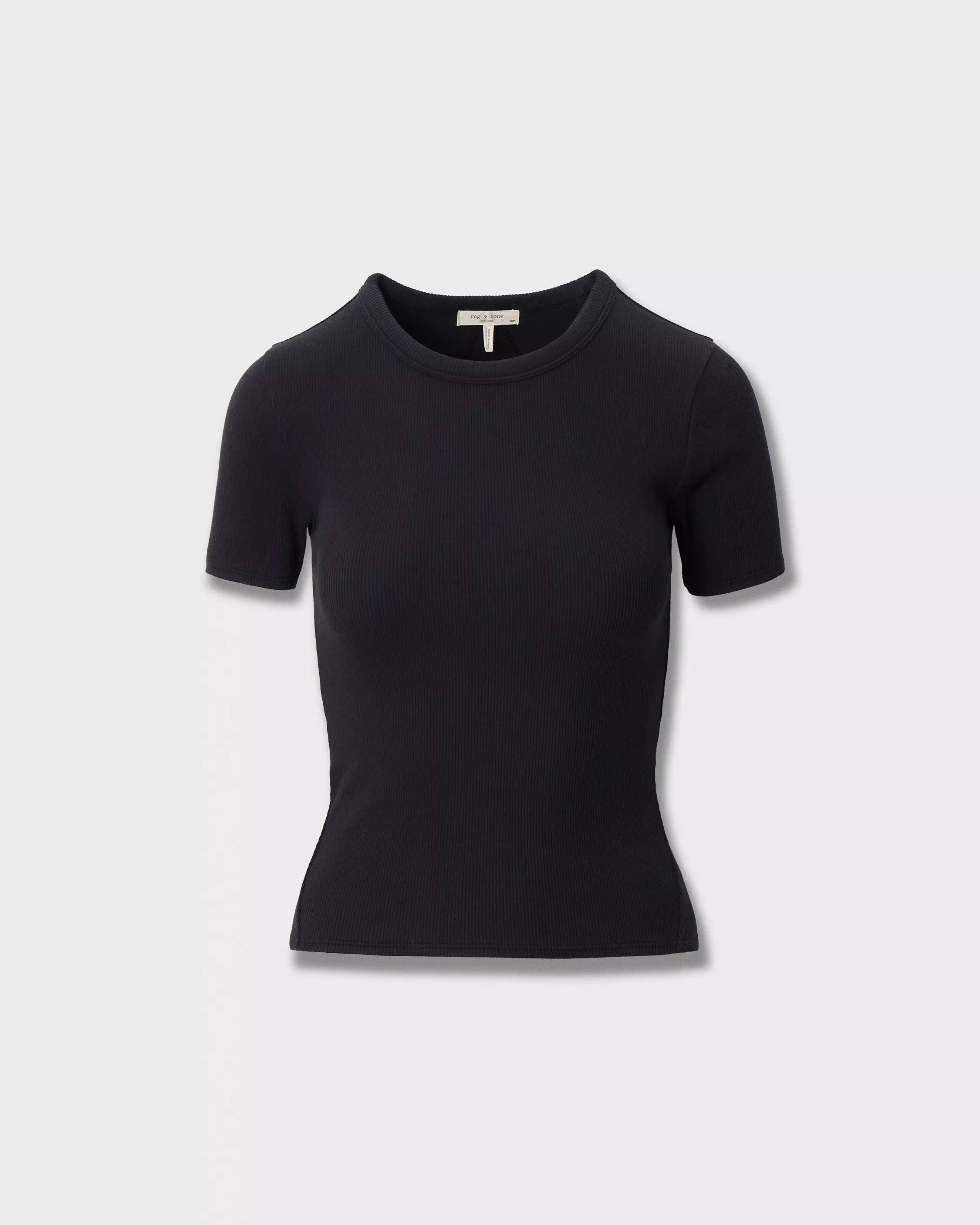 Rag & Bone Essential Ribbed Tee Shirt