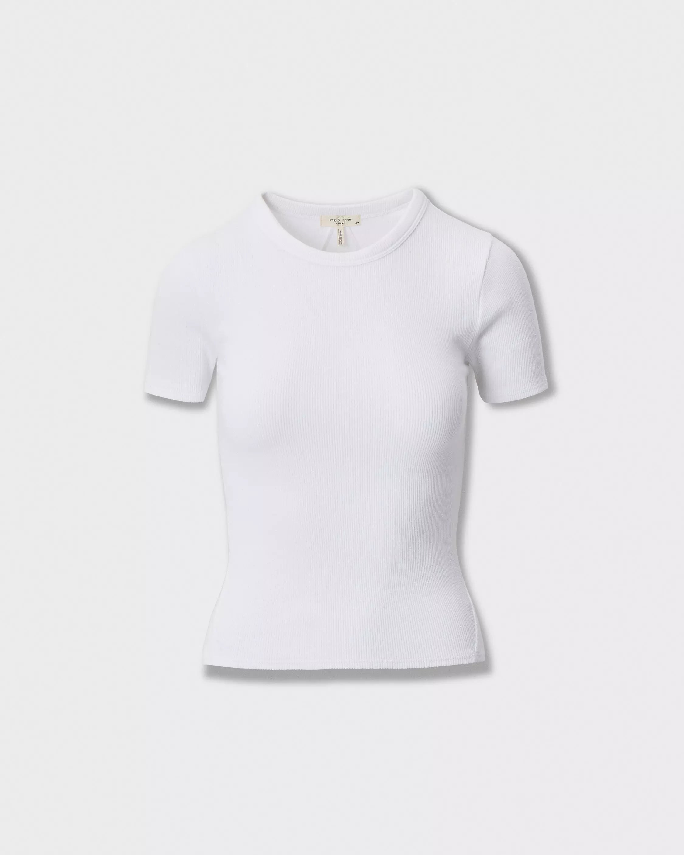 Rag & Bone Essential Ribbed Tee Shirt