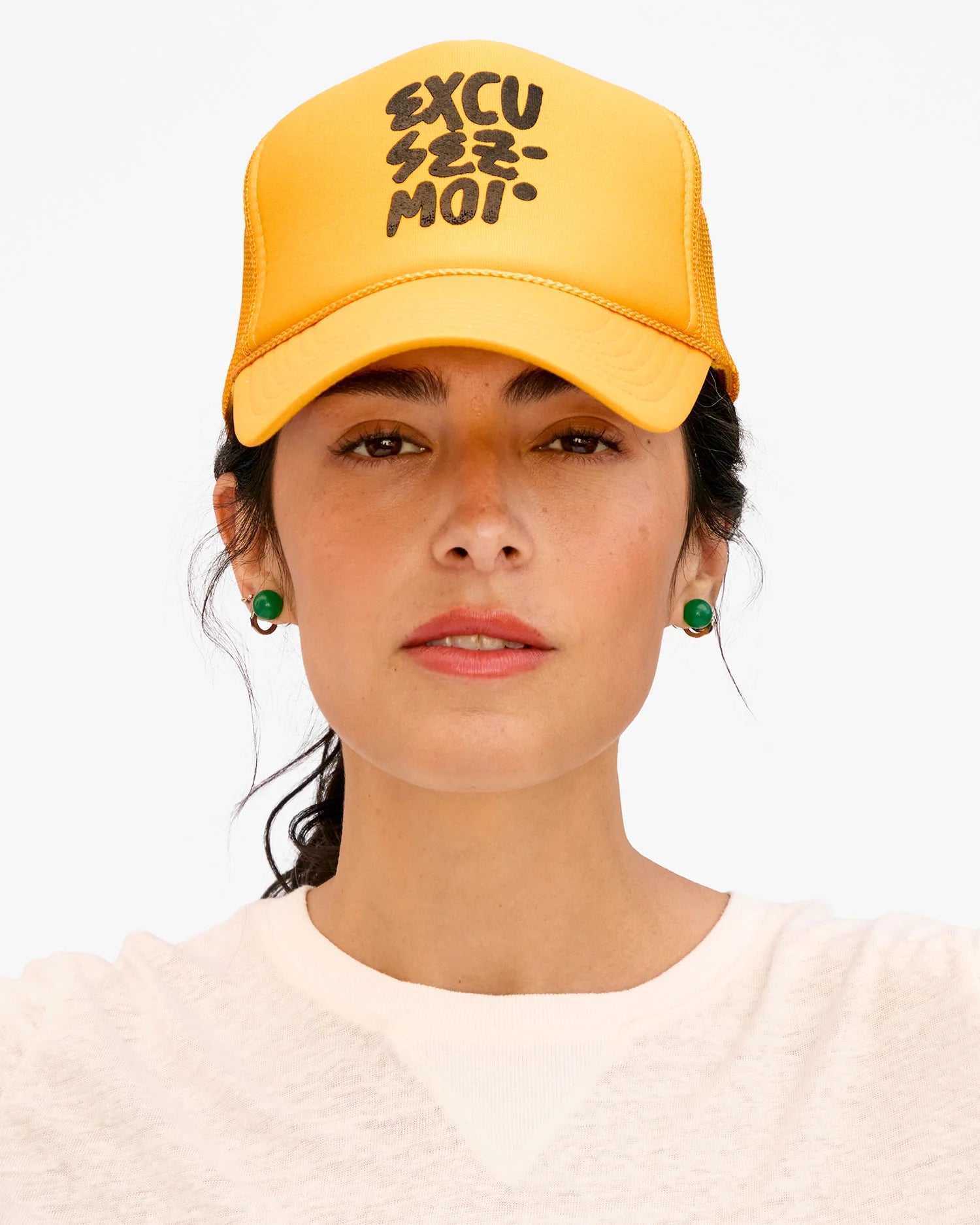 Clare V. Trucker Hat CVC1000446-MARIG-OS