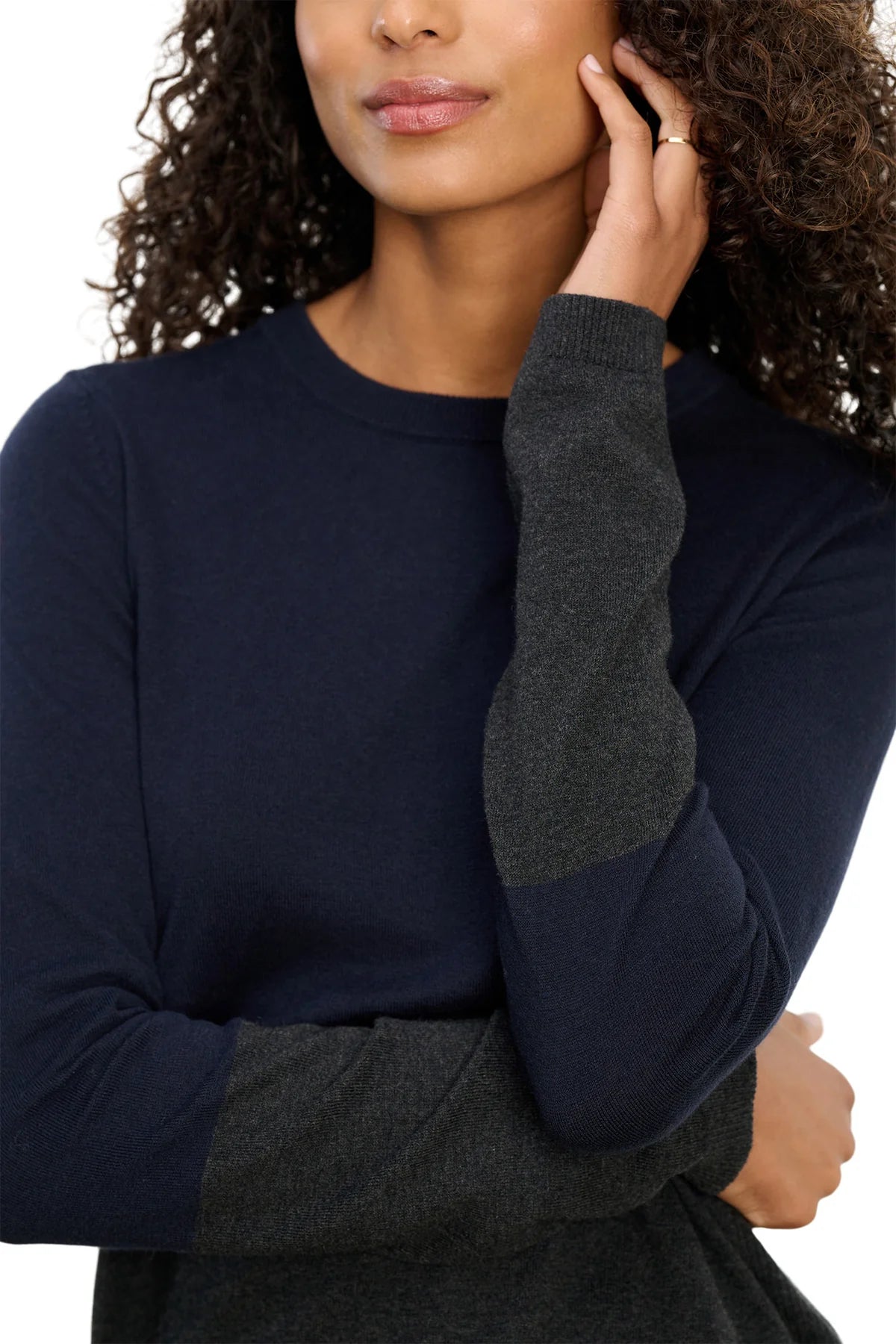 Velvet Roxy Lux Cashmere Crewneck Sweater