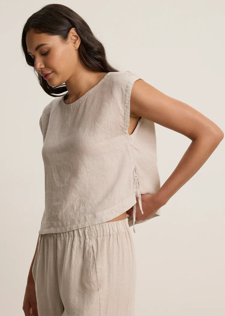 Velvet Tavia Linen Tank Top