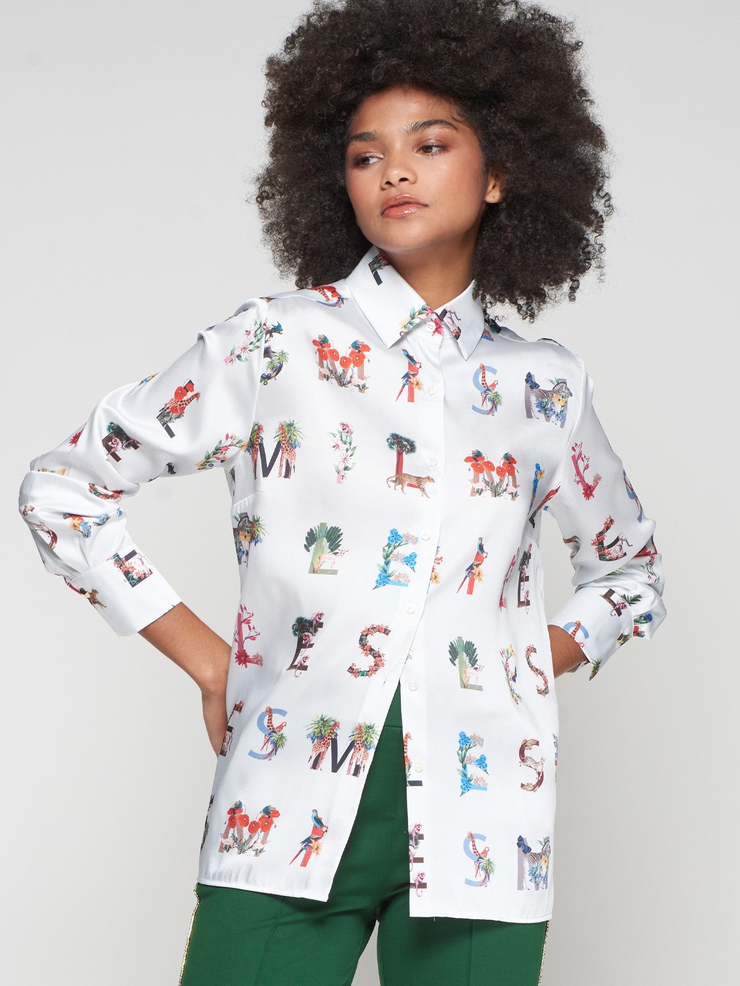 Vilagallo Mariela Smile Shirt 32938