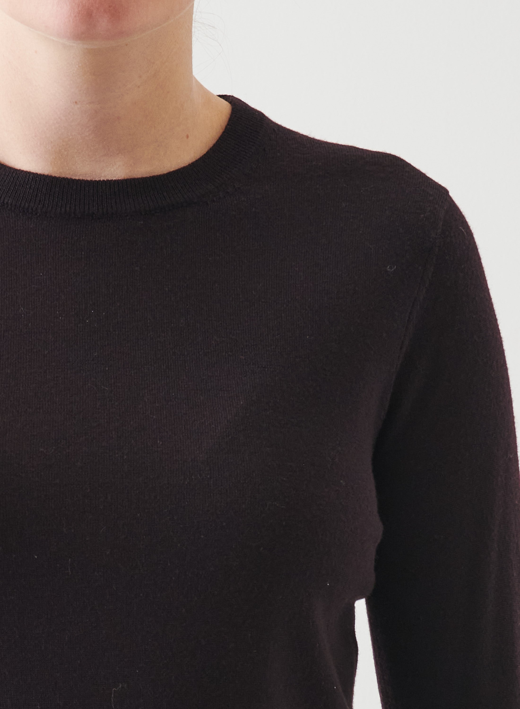 Patrick Assaraf XFine Merino Classic Crew W116C02