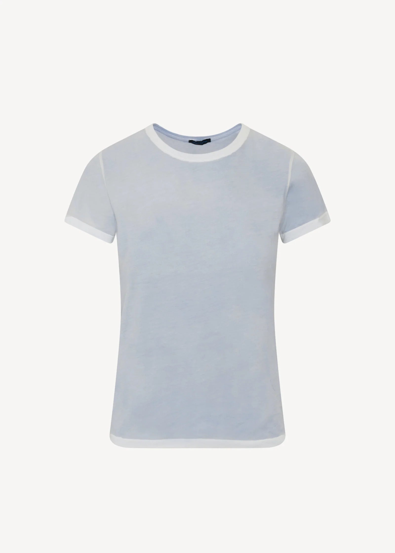 Patrick Assaraf Reverse Spray Lightweight Pima Cotton Classic T-Shirt W92C19B