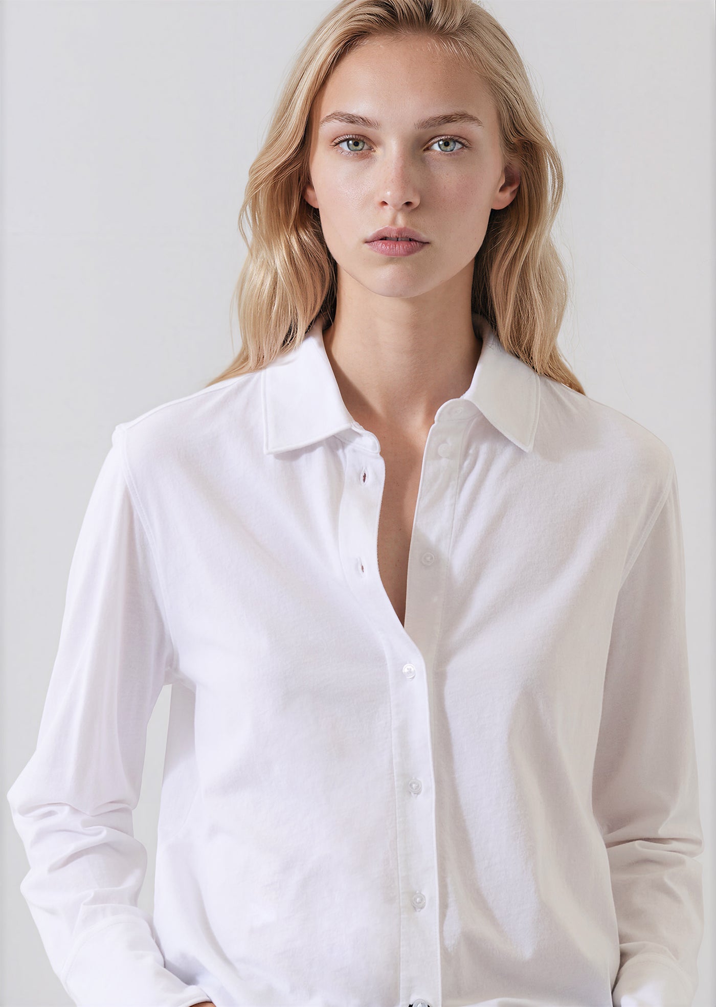 Patrick Assaraf Organic Cotton Relaxed Shirt W92D01