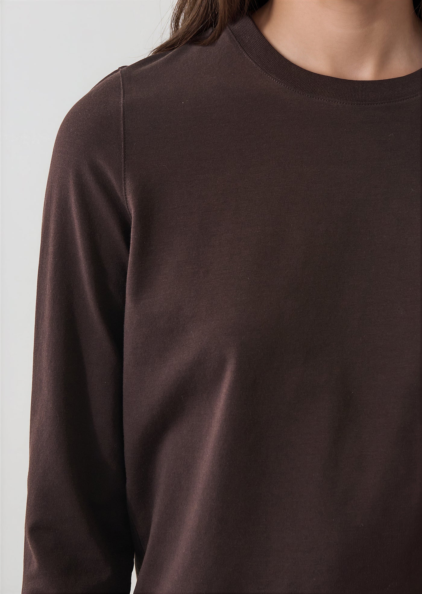 Patrick Assaraf Sublime Reactive Pima Cotton Stretch Long Sleeve Baby T-Shirt W95C18