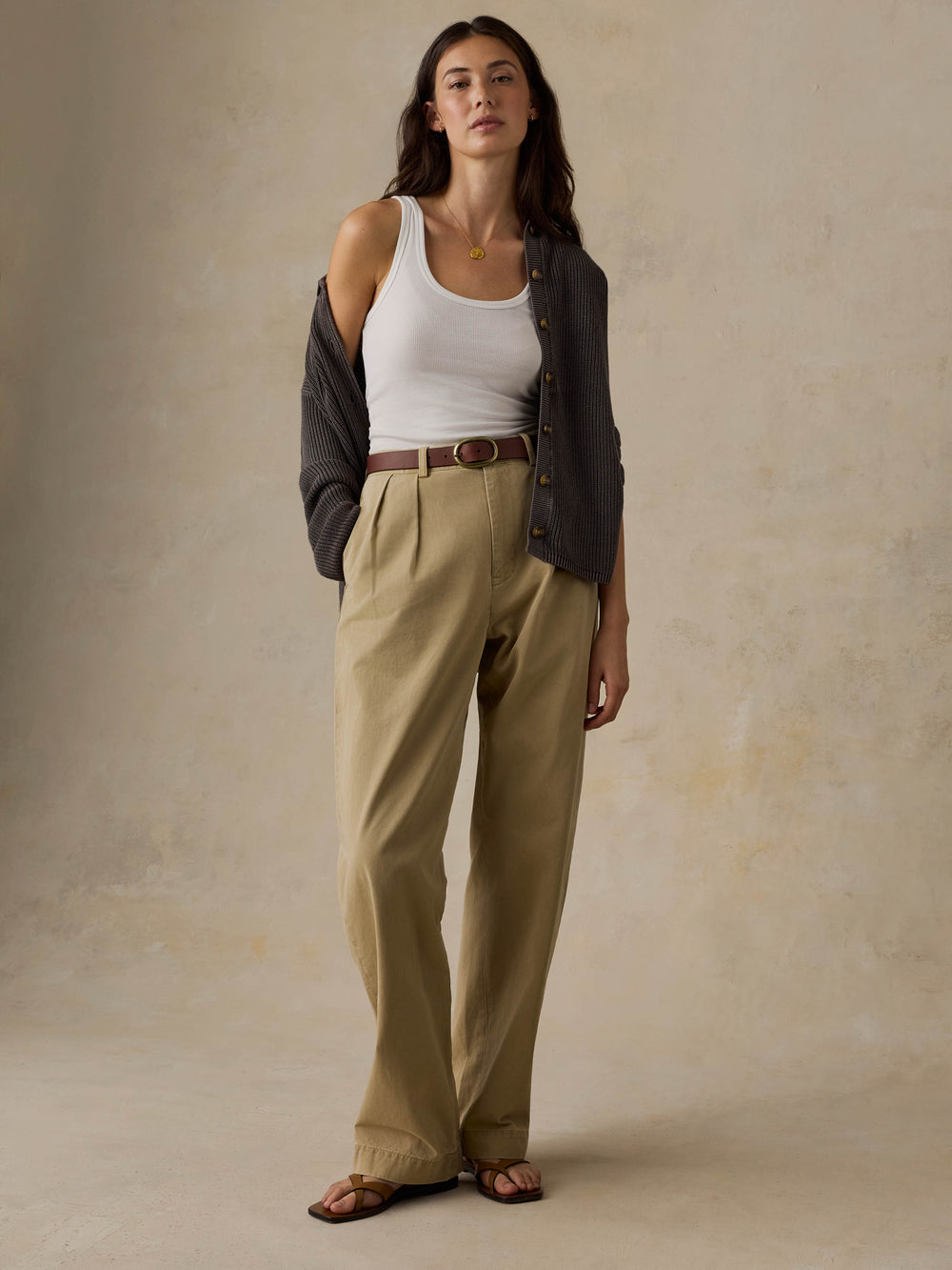 Faherty Seafarer Chino Pant - Khaki