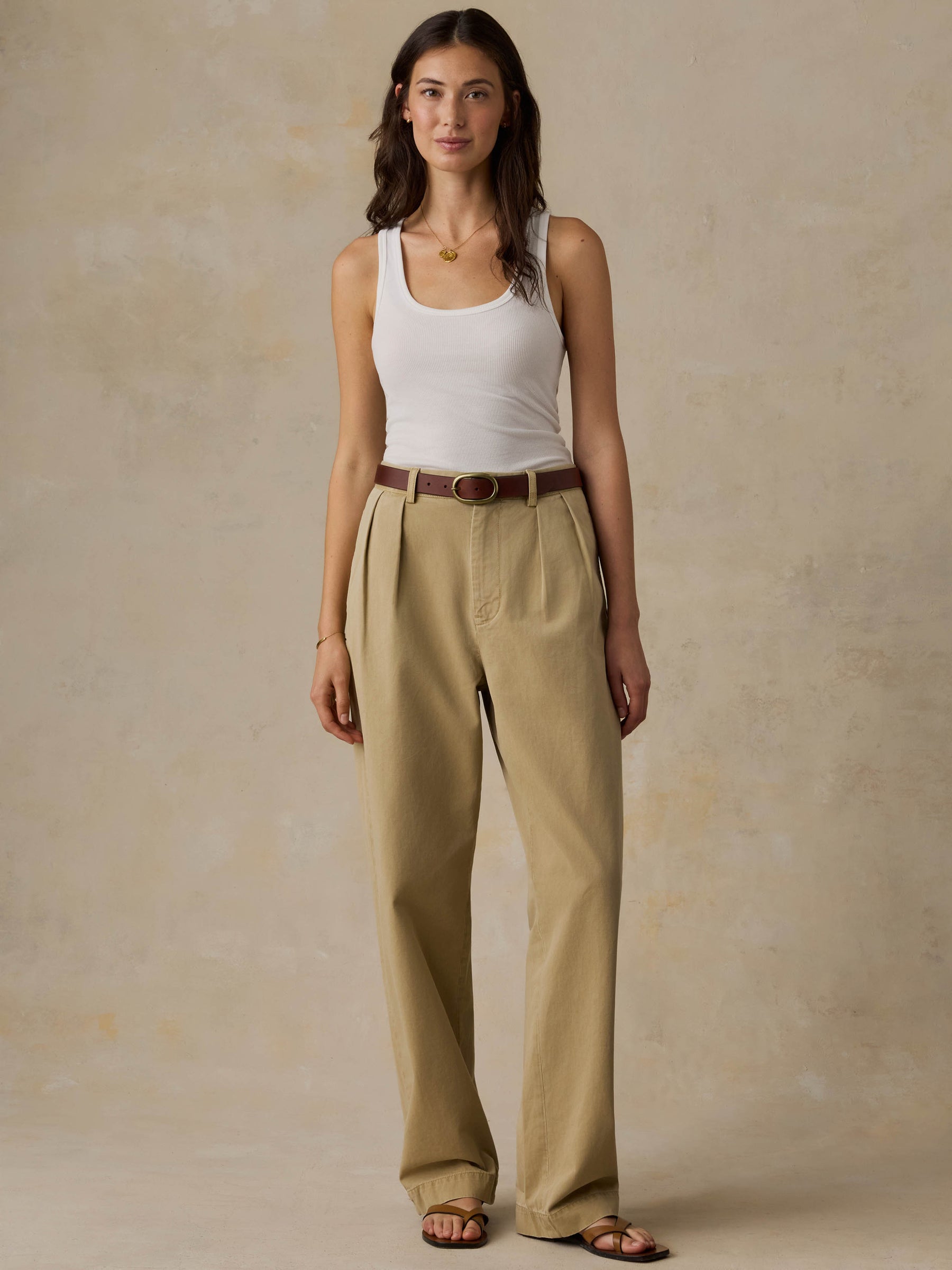 Faherty Seafarer Chino Pant - Khaki