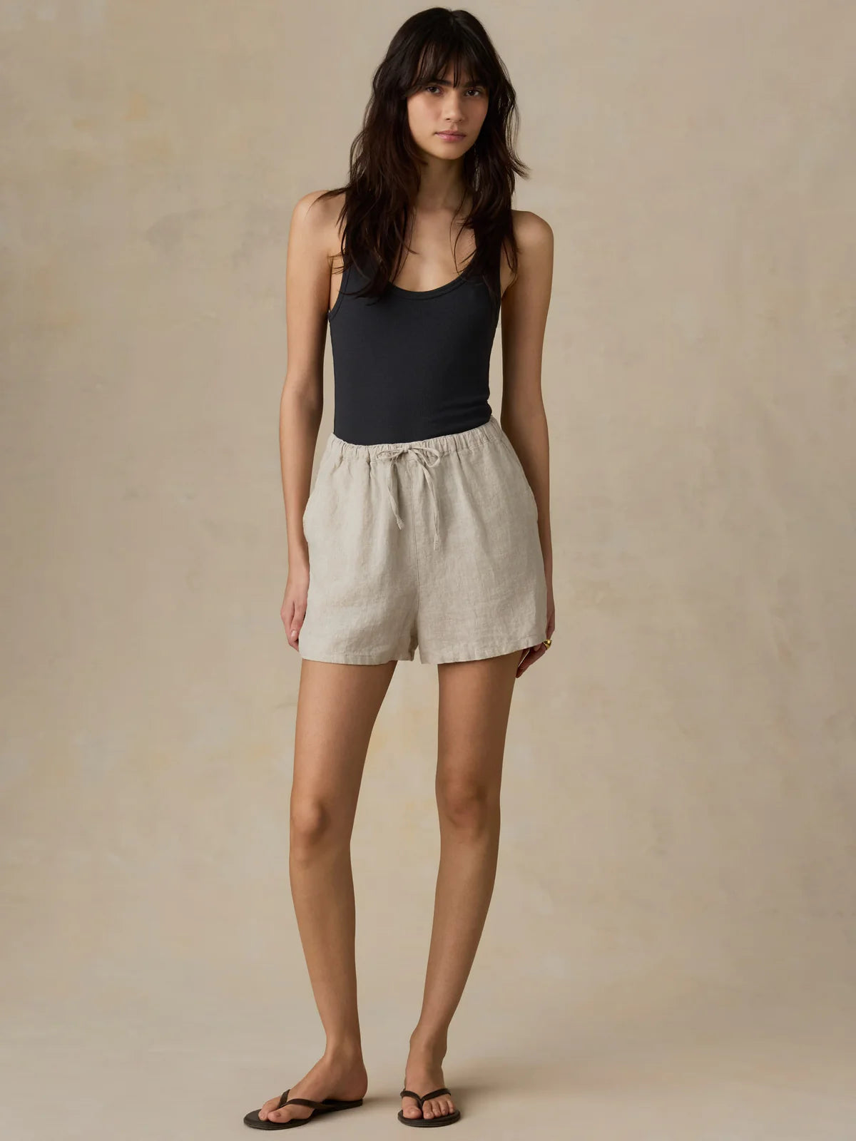 Faherty Laguna Linen Montecito Short