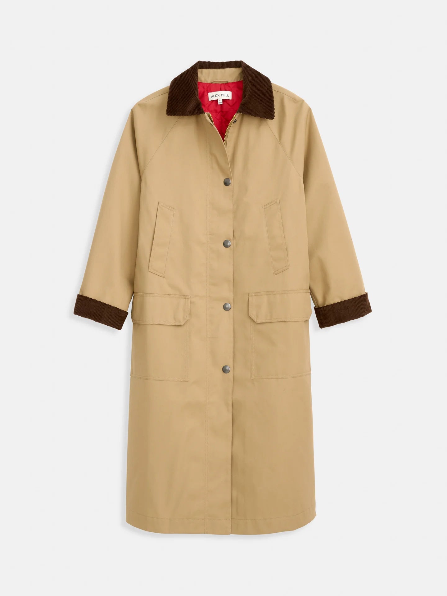 Alex Mill Chiltern Street Trench in Twill
