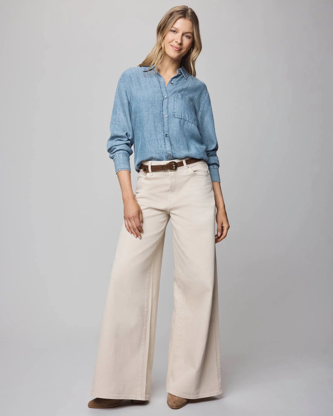 Splendid Reese Denim Shirt RF3W620