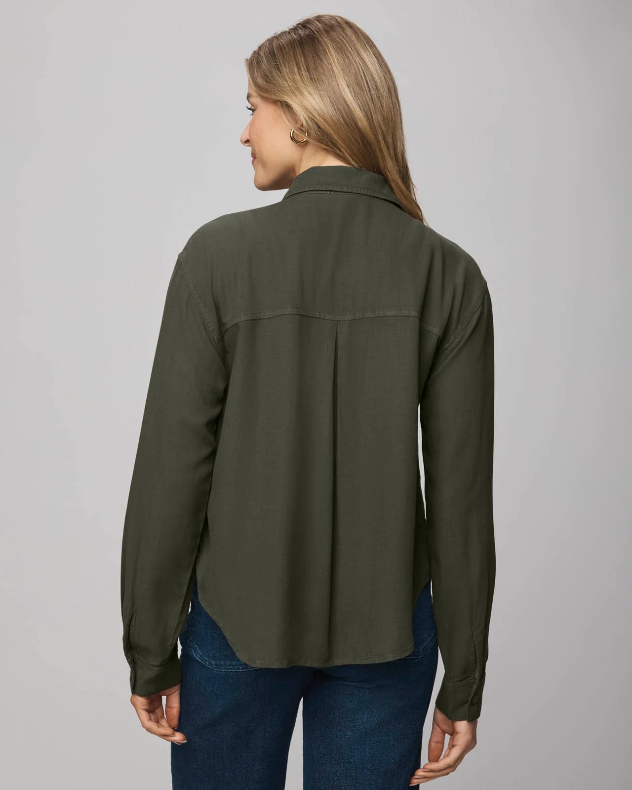 Splendid Joanne Blouse Green Spruce RF5W520