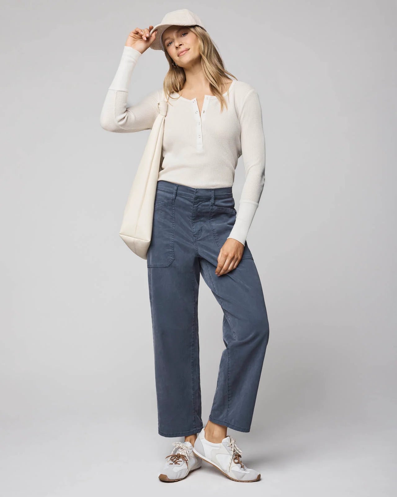 Splendid Thermal Forever Henley Pale Oak Heather RF8K630