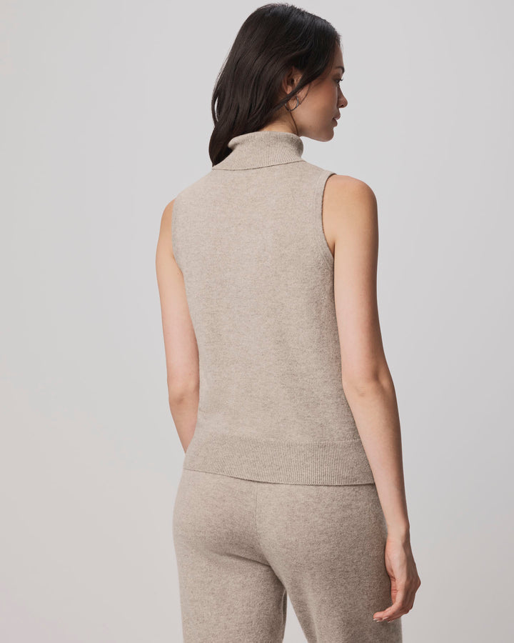 Splendid Tori Cashmere Turtleneck Tank RF4S650