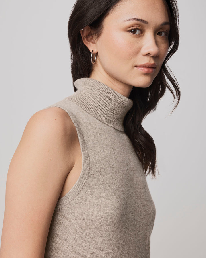 Splendid Tori Cashmere Turtleneck Tank RF4S650