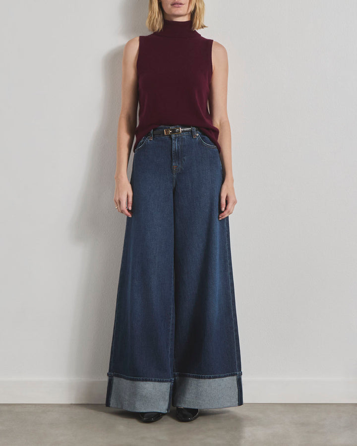 Splendid Tori Cashmere Turtleneck Tank RF4S650