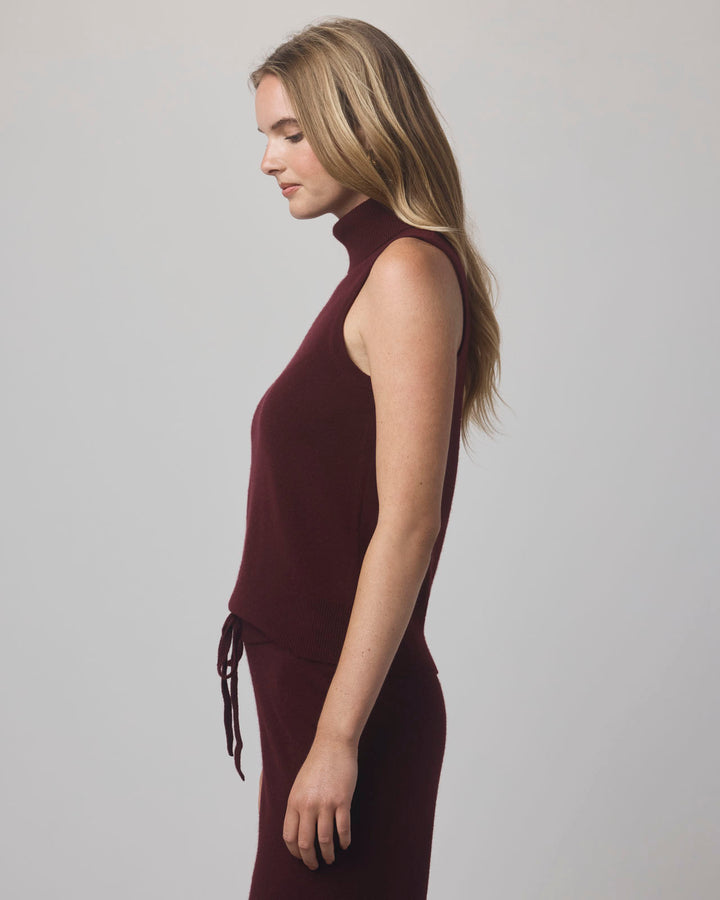 Splendid Tori Cashmere Turtleneck Tank RF4S650