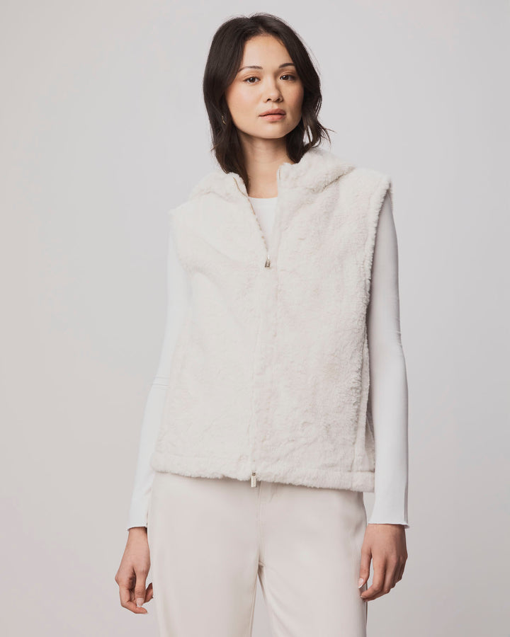 Splendid Lucia Fur Vest RF5J130