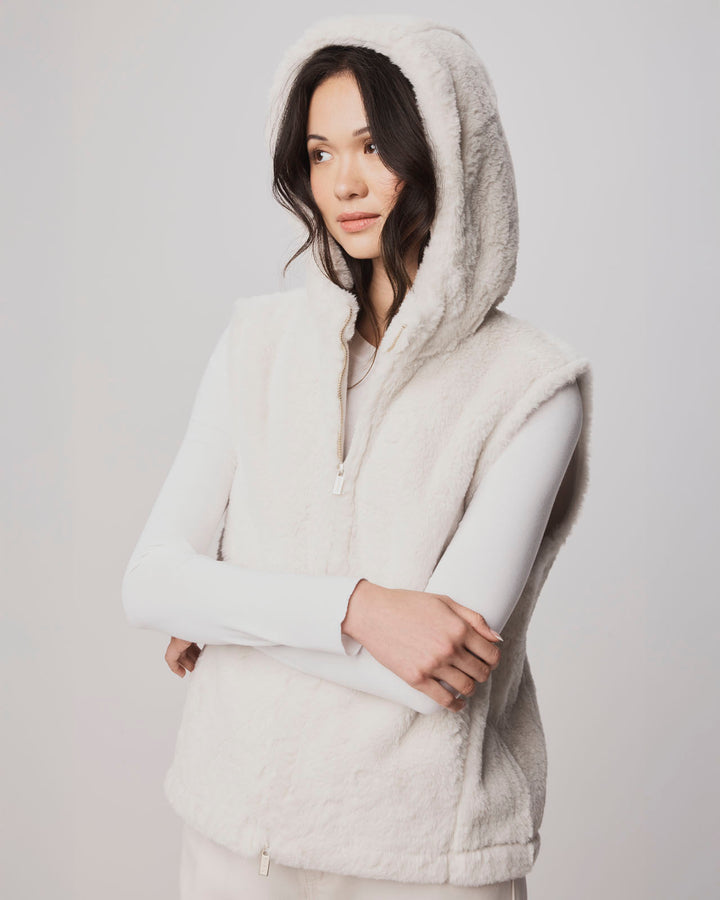 Splendid Lucia Fur Vest RF5J130