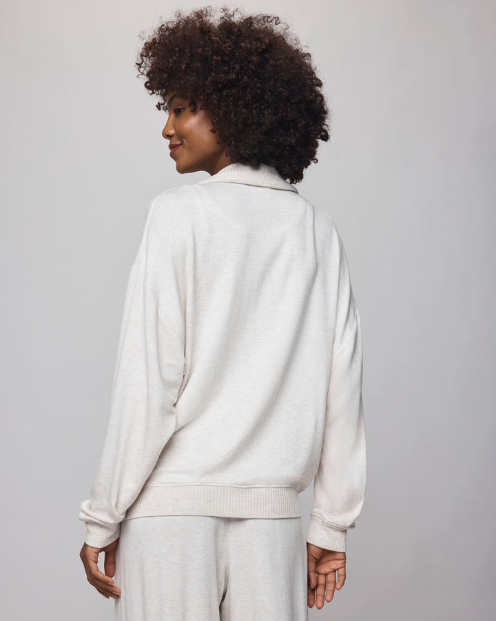 Splendid Supersoft Trim Zip Up RF5K700