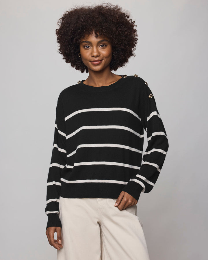 Splendid Stephanie Stripe Sweater RF5S431