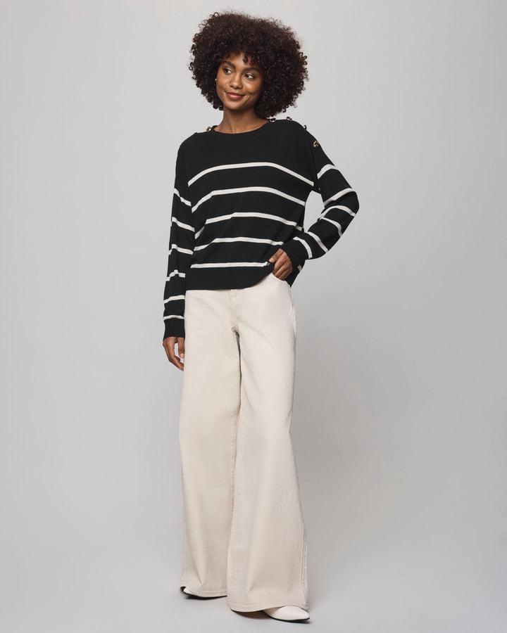 Splendid Stephanie Stripe Sweater RF5S431