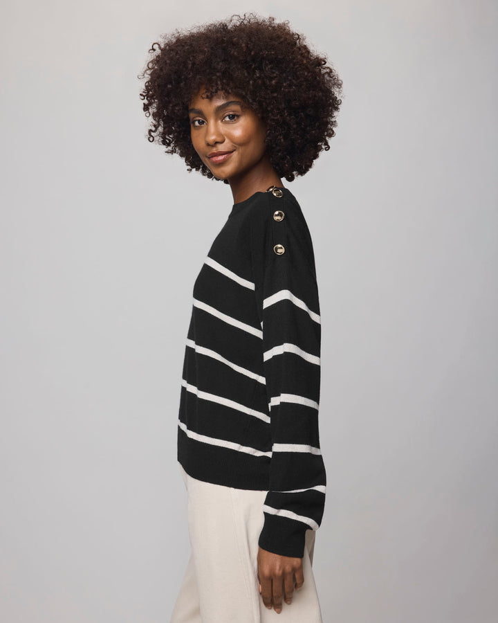 Splendid Stephanie Stripe Sweater RF5S431