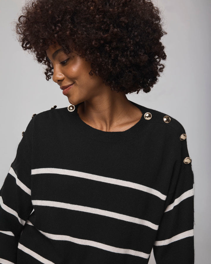 Splendid Stephanie Stripe Sweater RF5S431