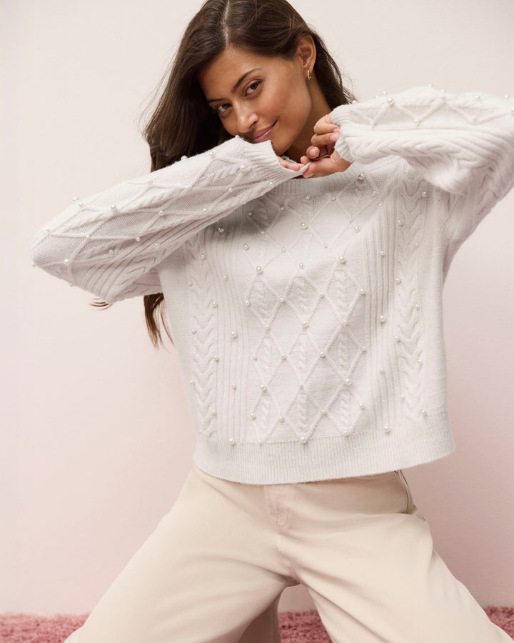 Splendid Demi Pearl Sweater RF5S530