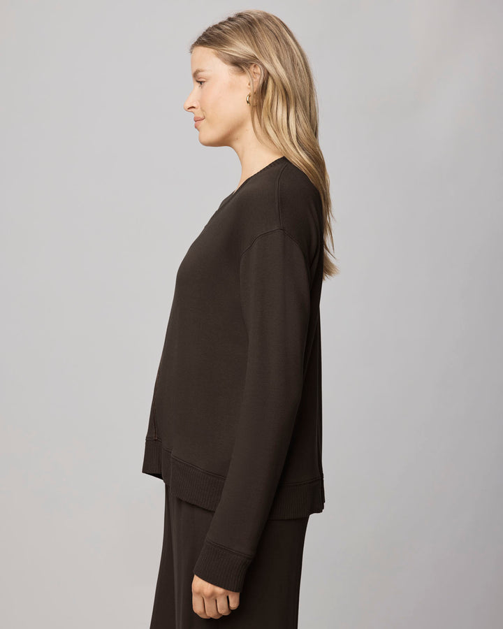 Splendid Supersoft Trim Pullover RM0K881