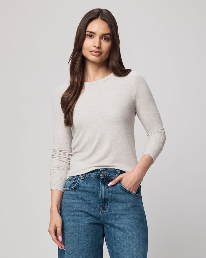 Splendid Isabella Shimmer Long Sleeve Tee RW2K620