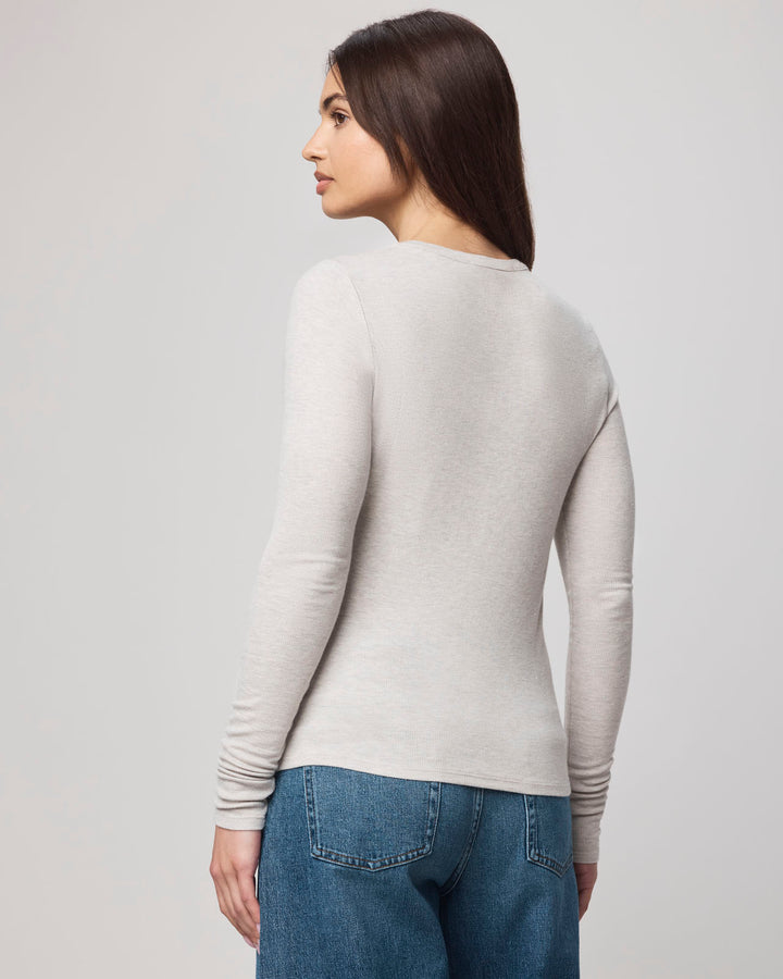 Splendid Isabella Shimmer Long Sleeve Tee RW2K620