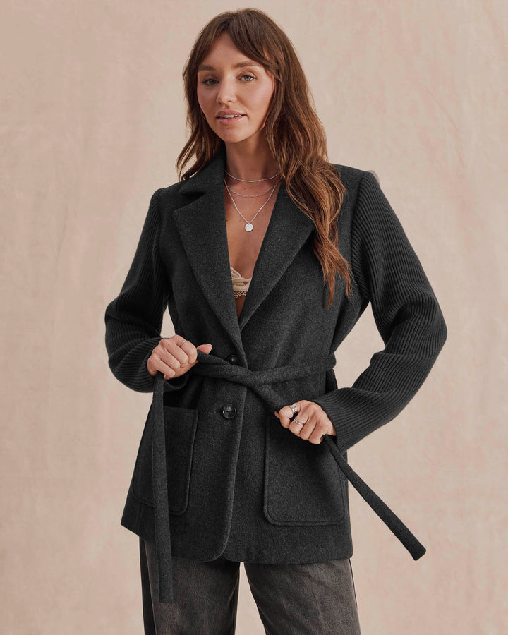 Splendid Hudson Belted Blazer RF6J150