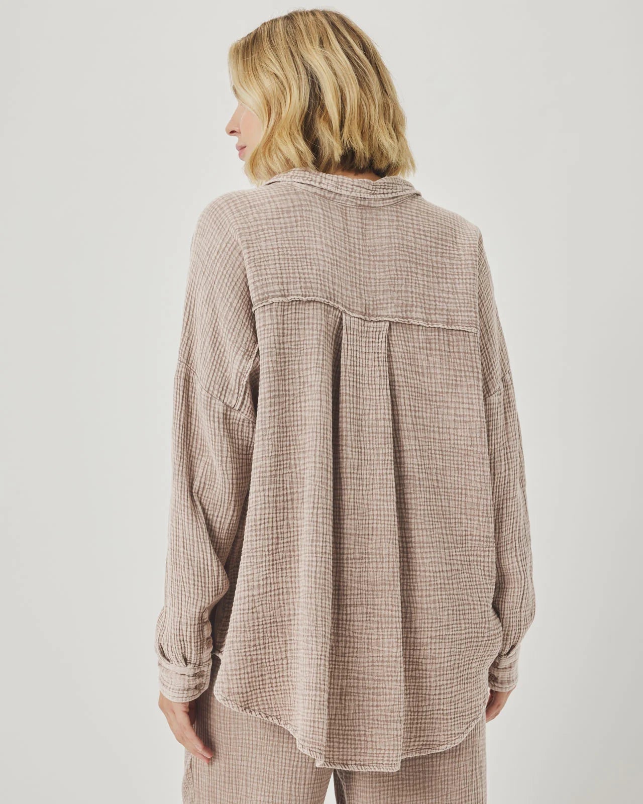 Splendid Ava Gauze Button Down RS6W400