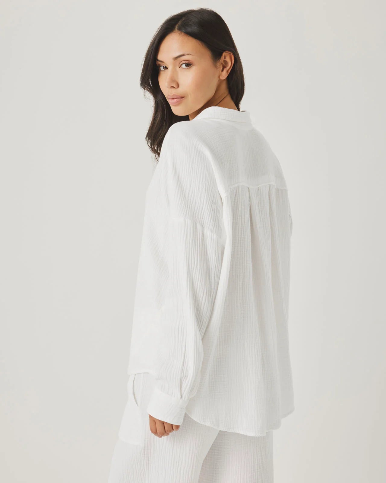 Splendid Ava Gauze Button Down RS6W400