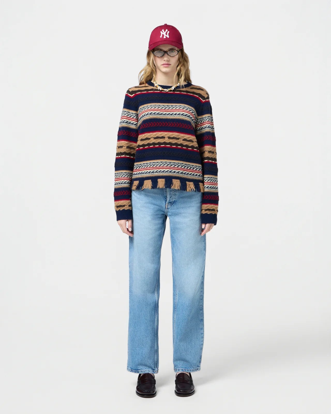 Guest in Residence Western Stripe Crew