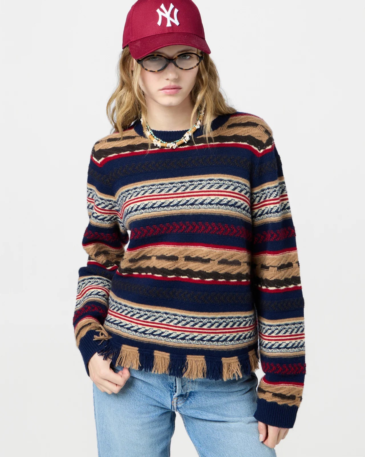 Guest in Residence Western Stripe Crew