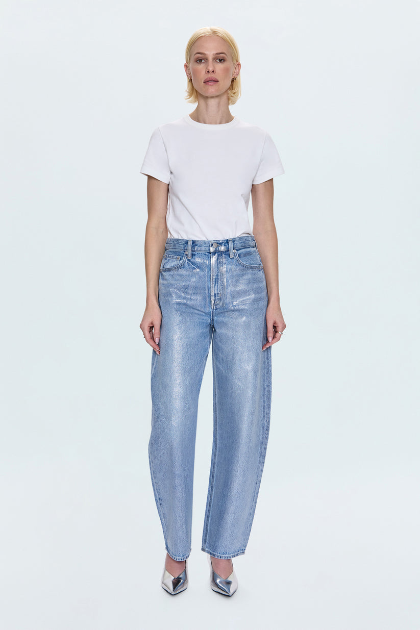 Pistola Wes High Rise Barrel Jean